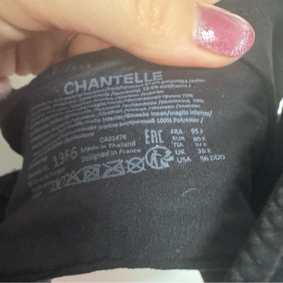 NWOT Chantelle Womens Norah Front Closure Molded Bra 36DDD - Picture 5 of 5